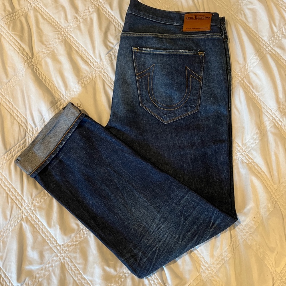 True Religion Indigo Denim Jeans - Geno